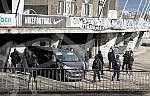 Police officers, inspectors and members of the BIA are conducting a detailed search of the premises of the Partizan Football Club, after the arrest of an organized criminal group, and they also called the fire department for help.Policajci, inspekt