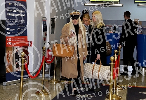 Singer Jelena Karleusa at the 