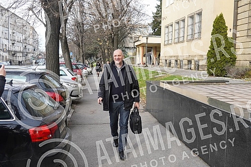 Chief Special State Prosecutor of Montenegro Milivoje Katnic and Special Prosecutor Sasa Cadjnovic arrived accompanied by the Prosecutor's Office for Organized Crime in Belgrade to interrogate Veljko Belivuk and Nebojsa Jankovic in connection with th