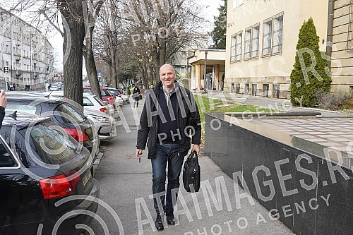 Chief Special State Prosecutor of Montenegro Milivoje Katnic and Special Prosecutor Sasa Cadjnovic arrived accompanied by the Prosecutor's Office for Organized Crime in Belgrade to interrogate Veljko Belivuk and Nebojsa Jankovic in connection with th