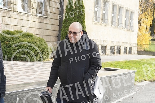 Vladimir Djukanovic Djuka, SNS MP, member of the High Judicial Council and the State Council of Prosecutors, lawyer of the accused Predrag Koluvija in the 