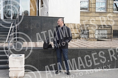Chief Special State Prosecutor of Montenegro Milivoje Katnic and Special Prosecutor Sasa Cadjnovic arrived accompanied by the Prosecutor's Office for Organized Crime in Belgrade to interrogate Veljko Belivuk and Nebojsa Jankovic in connection with th