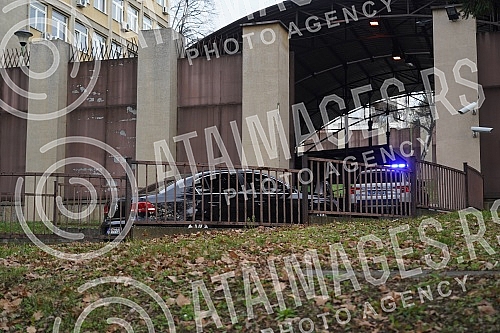 Chief Special State Prosecutor of Montenegro Milivoje Katnic and Special Prosecutor Sasa Cadjnovic arrived accompanied by the Prosecutor's Office for Organized Crime in Belgrade to interrogate Veljko Belivuk and Nebojsa Jankovic in connection with th