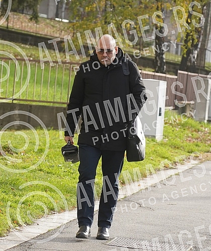 Vladimir Djukanovic Djuka, SNS MP, member of the High Judicial Council and the State Council of Prosecutors, lawyer of the accused Predrag Koluvija in the 