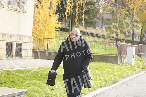 Vladimir Djukanovic Djuka, SNS MP, member of the High Judicial Council and the State Council of Prosecutors, lawyer of the accused Predrag Koluvija in the 