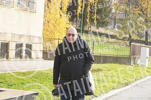 Vladimir Djukanovic Djuka, SNS MP, member of the High Judicial Council and the State Council of Prosecutors, lawyer of the accused Predrag Koluvija in the 