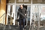 Departure of Predrag Koluvija and a lawyers from the Prosecutor's Office for Organized Crime, where a preparatory hearing was scheduled in the case of 