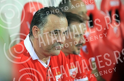 erbian football Superleague match between FK Crvena Zvezda i FK Backa played at Rajko Mitic stadium. Utakmica Super lige Srbije izmedju FK Crvena Zvezda i FK  Backa odigrana na stadionu Rajko Mitic