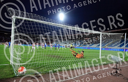 erbian football Superleague match between FK Crvena Zvezda i FK Backa played at Rajko Mitic stadium. Utakmica Super lige Srbije izmedju FK Crvena Zvezda i FK  Backa odigrana na stadionu Rajko Mitic