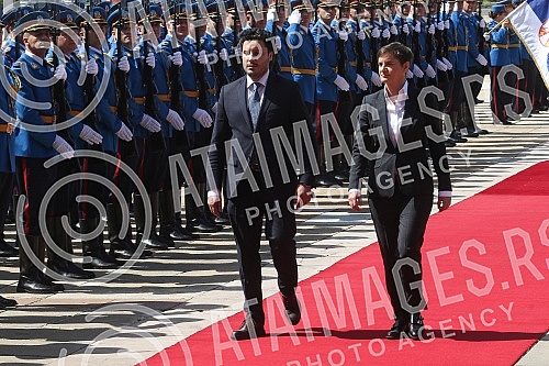 The Prime Minister of Montenegro Dritan Abazovic is on an official visit to Serbia, at the invitation of the Prime Minister of the Republic of Serbia Ana Brnabic.Premijer Crne Gore Dritan Abazovic u zvanicnoj je poseti Srbiji, na poziv predsednice 