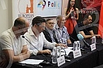 The first press conference on the occasion of the 29th edition of the Palic European Film Festival was held in the mts Hall.Prva konferencija za medije povodom 29. izdanja Festivala evropskog filma Palic odrzana je u mts Dvorani