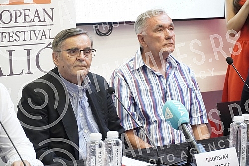The first press conference on the occasion of the 29th edition of the Palic European Film Festival was held in the mts Hall.Prva konferencija za medije povodom 29. izdanja Festivala evropskog filma Palic odrzana je u mts Dvorani
