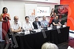 The first press conference on the occasion of the 29th edition of the Palic European Film Festival was held in the mts Hall.Prva konferencija za medije povodom 29. izdanja Festivala evropskog filma Palic odrzana je u mts Dvorani