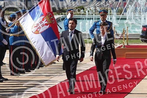 The Prime Minister of Montenegro Dritan Abazovic is on an official visit to Serbia, at the invitation of the Prime Minister of the Republic of Serbia Ana Brnabic.Premijer Crne Gore Dritan Abazovic u zvanicnoj je poseti Srbiji, na poziv predsednice 