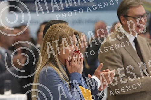 The President of the Republic of Serbia, Aleksandar Vucic, attendedthe opening ceremony of the new MTU Maintenance Serbia facility, where aircraft engine parts will be repaired.Predsednik Republike Srbije Aleksandar Vucic prisustvovao jeceremonij