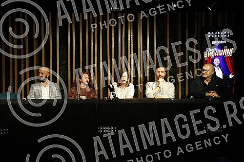 On the occasion of the Belgrade premiere of the play with elements of the musical 