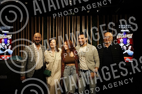 On the occasion of the Belgrade premiere of the play with elements of the musical 