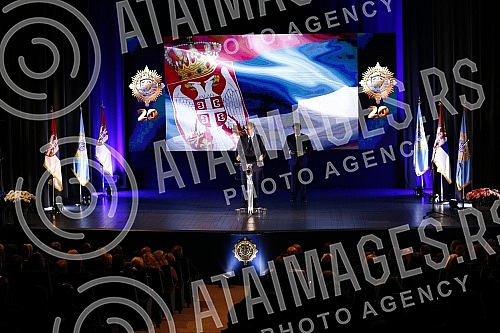 The ceremony marking the 20th year since the establishment of the Security and Information Agency (BIA) and the 123rd year since the establishment of the Department for Confidential Police Affairs was held in the ceremonial hall of the BIA.Svecanos