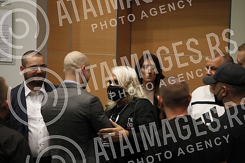 The election assembly of the Belgrade City Board of True Serbia and the Leviathan National Defense was held in the Stari Grad municipality building.U zgradi opstine Stari grad odrzana je izborna skupstina gradskog odbora Beograda Prave Srbije i Nac