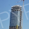 The Belgrade Tower, which is being built as part of the Belgrade on Water project, will be the tallest building in the region with a height of 168 meters and 42 floors, and the work on installing glass on it is slowly coming to an end.Kula Beograd,